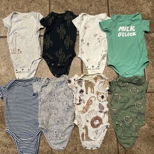 3 month bundle (12 onesies)